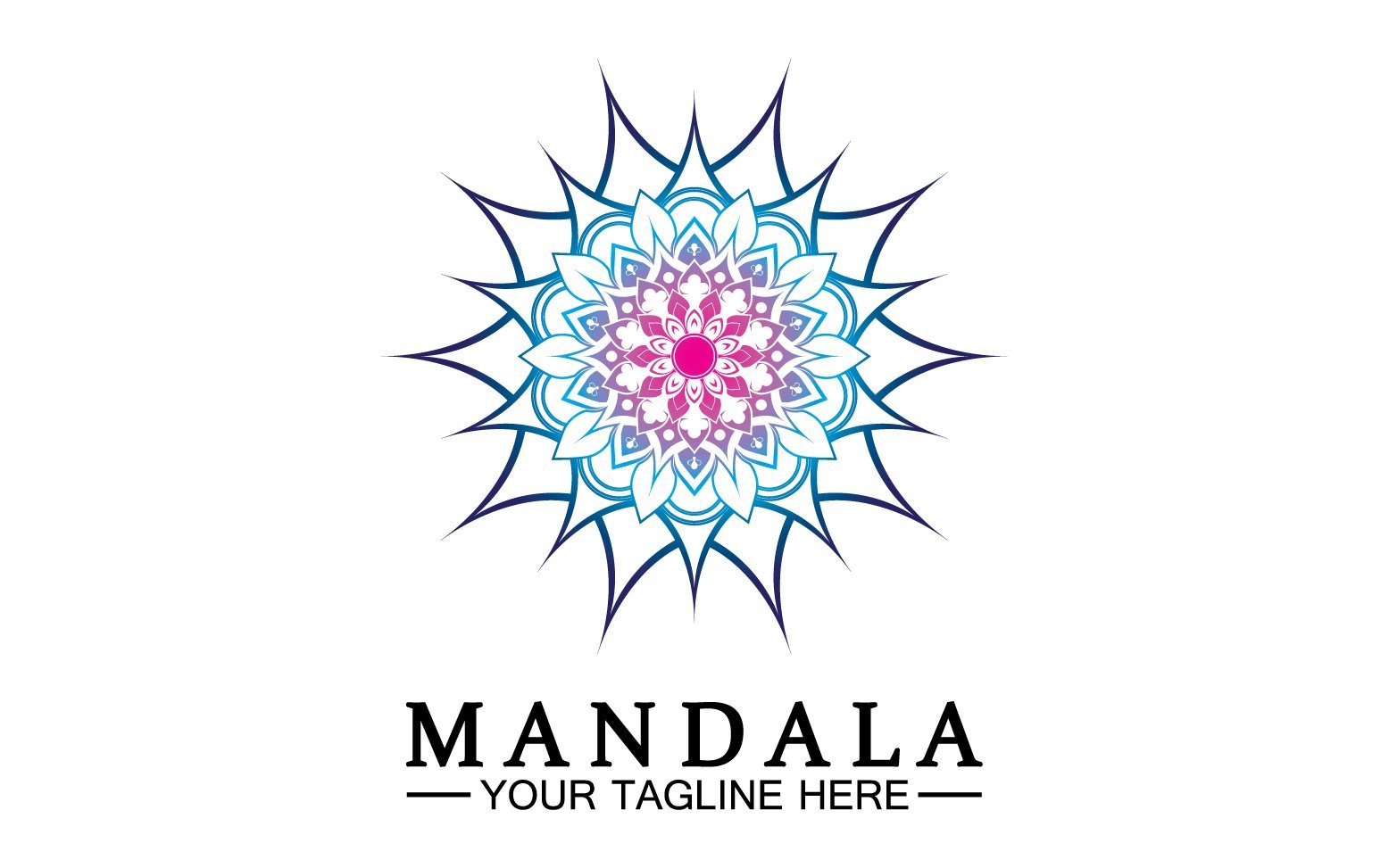 Kit Graphique #383318 Doodle Mandala Divers Modles Web - Logo template Preview