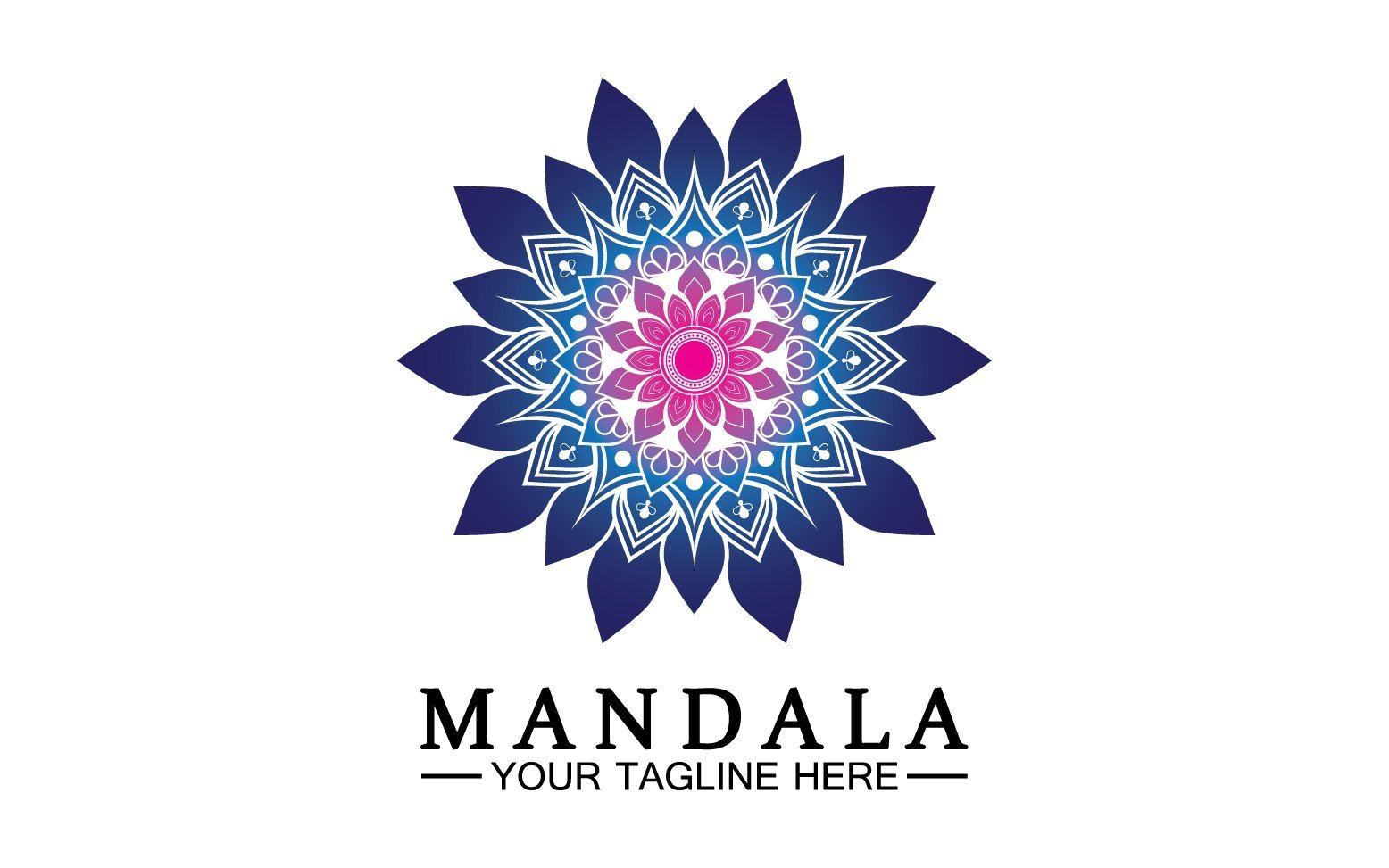 Kit Graphique #383324 Doodle Mandala Divers Modles Web - Logo template Preview