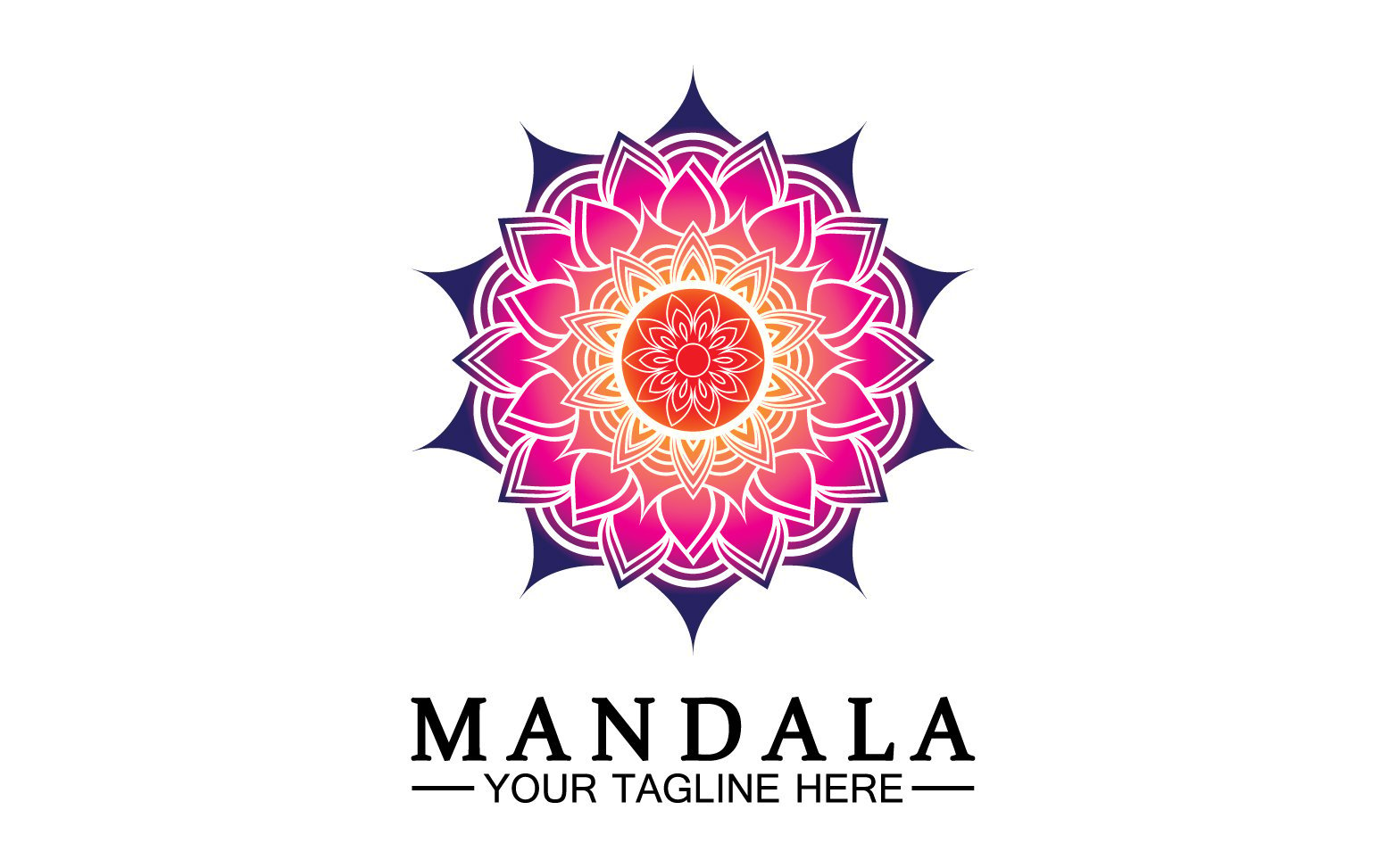 Kit Graphique #383325 Doodle Mandala Divers Modles Web - Logo template Preview