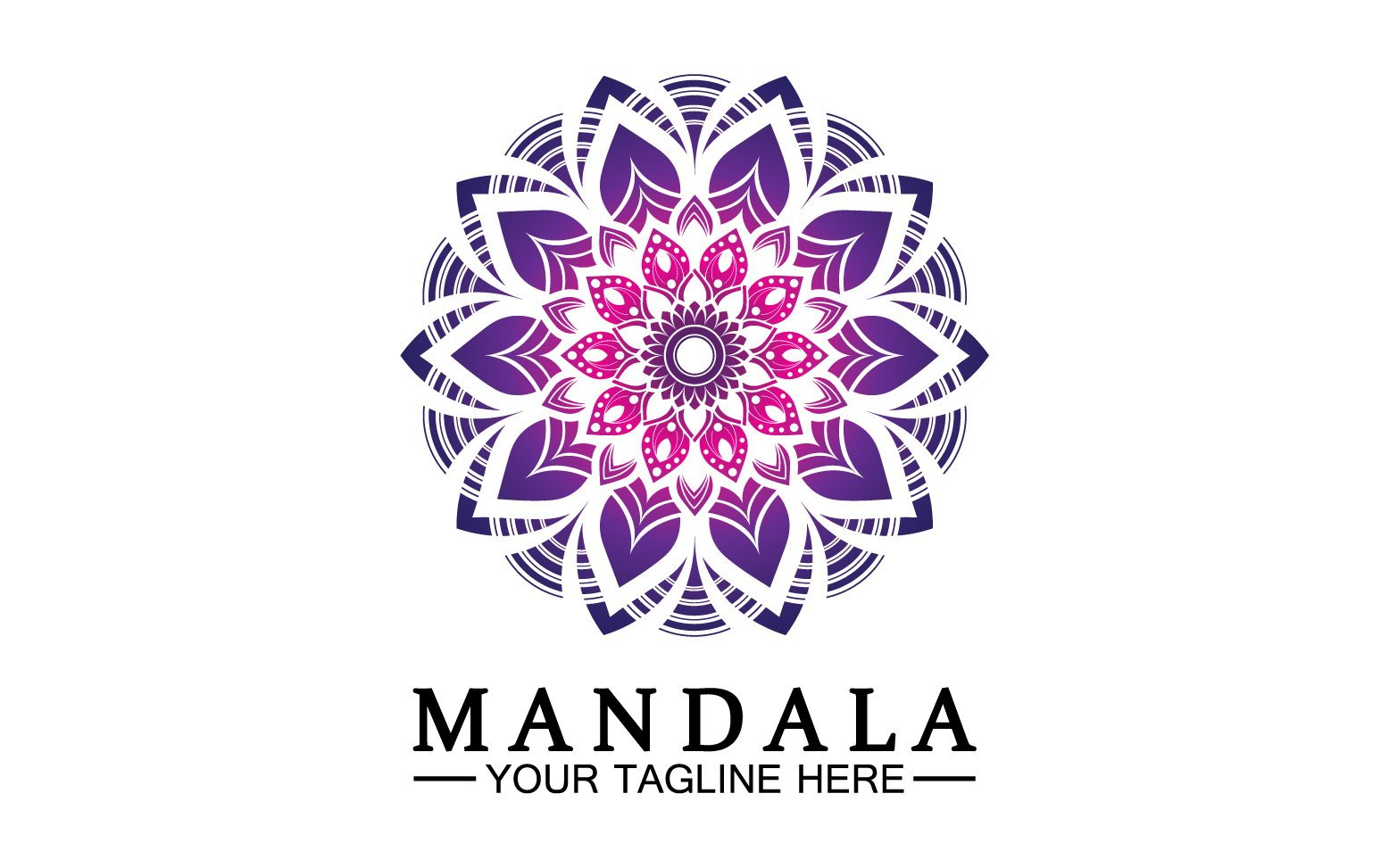 Kit Graphique #383327 Doodle Mandala Divers Modles Web - Logo template Preview