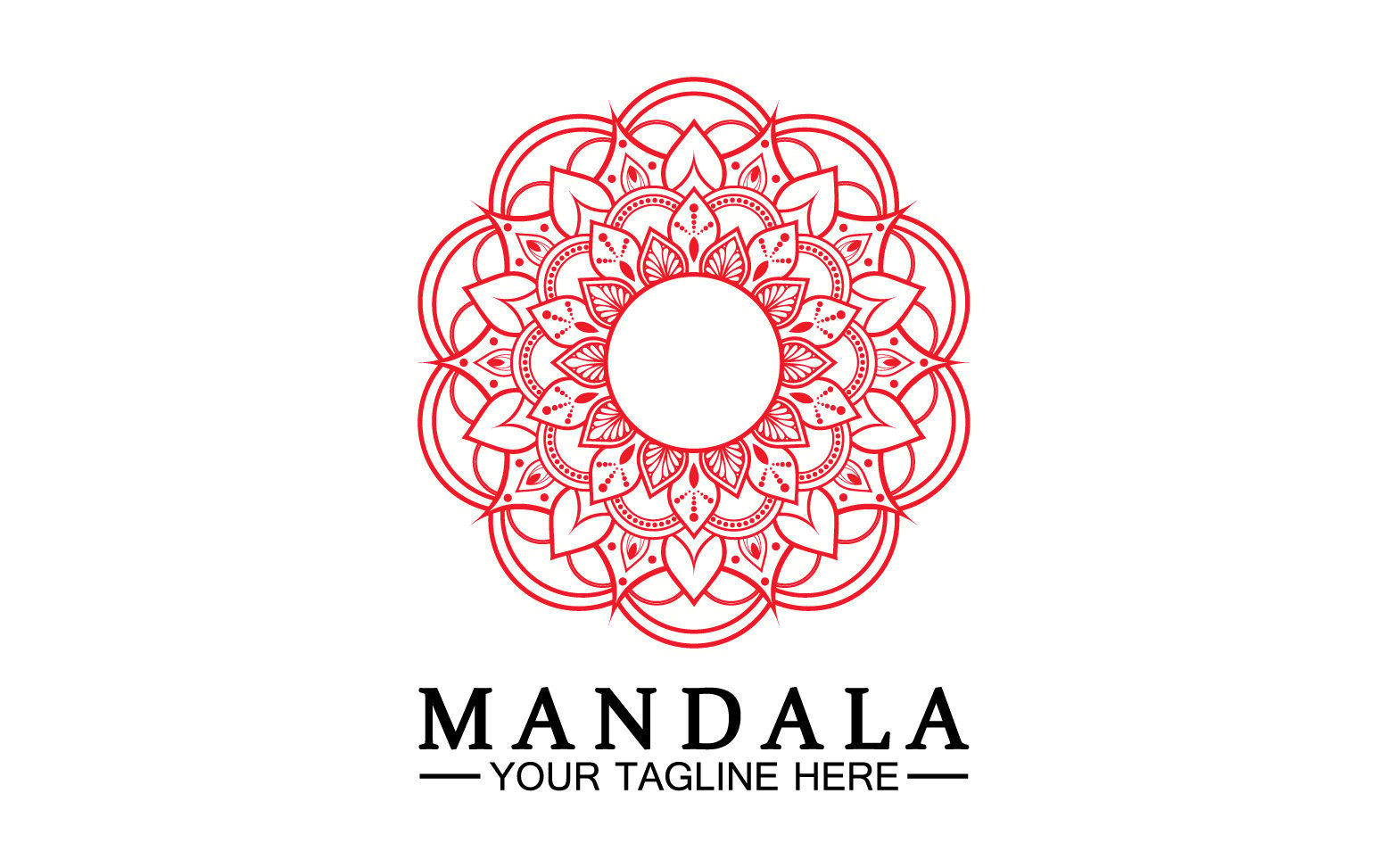 Kit Graphique #383328 Doodle Mandala Divers Modles Web - Logo template Preview