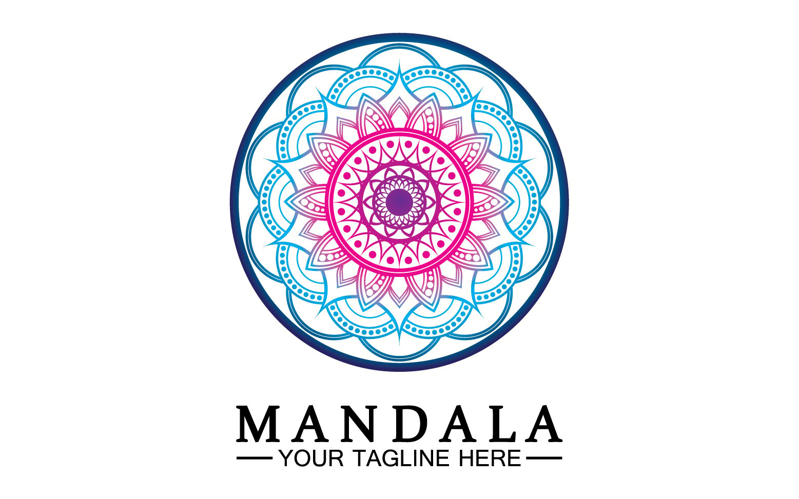 Kit Graphique #383336 Doodle Mandala Divers Modles Web - Logo template Preview