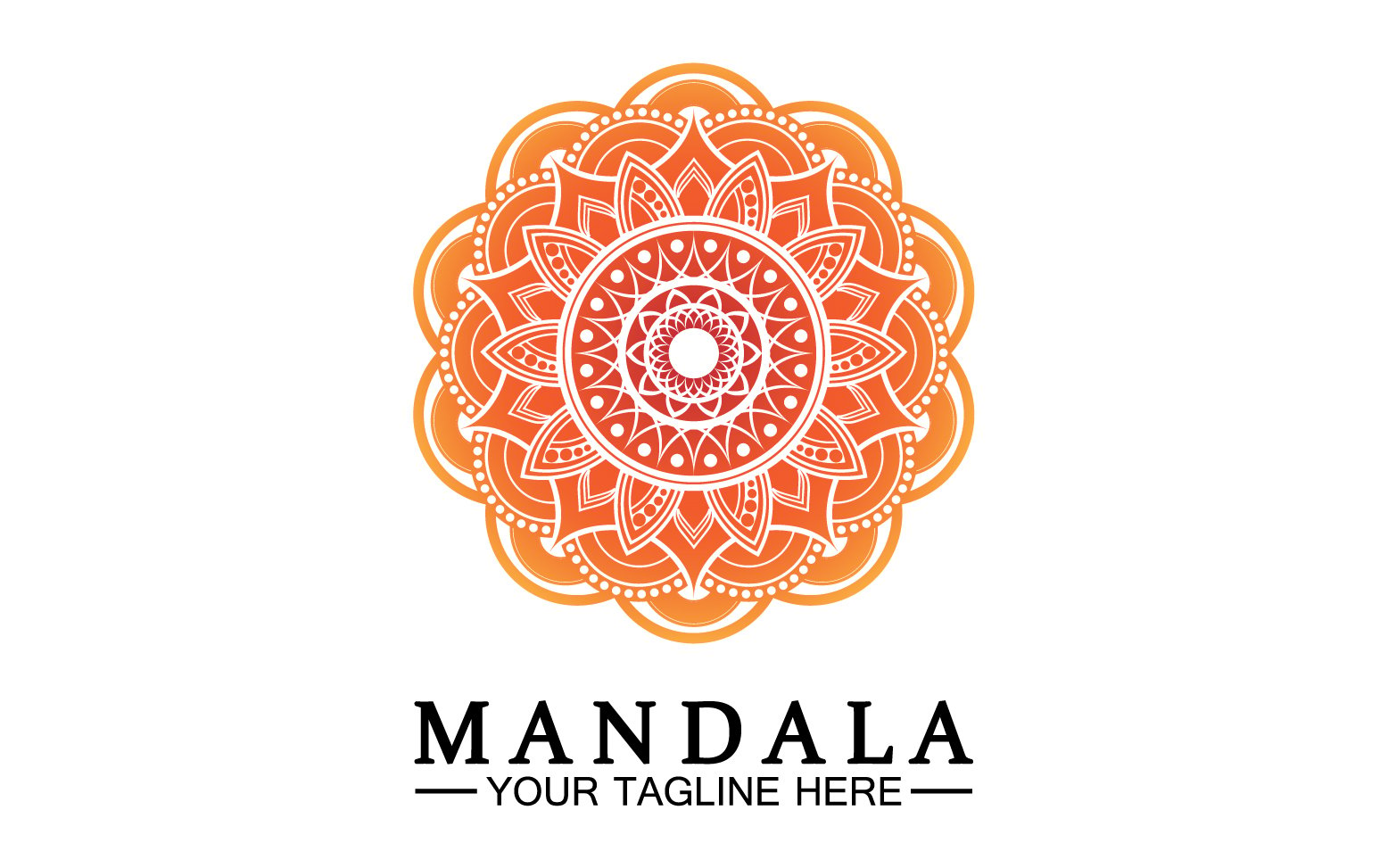 Kit Graphique #383338 Doodle Mandala Divers Modles Web - Logo template Preview