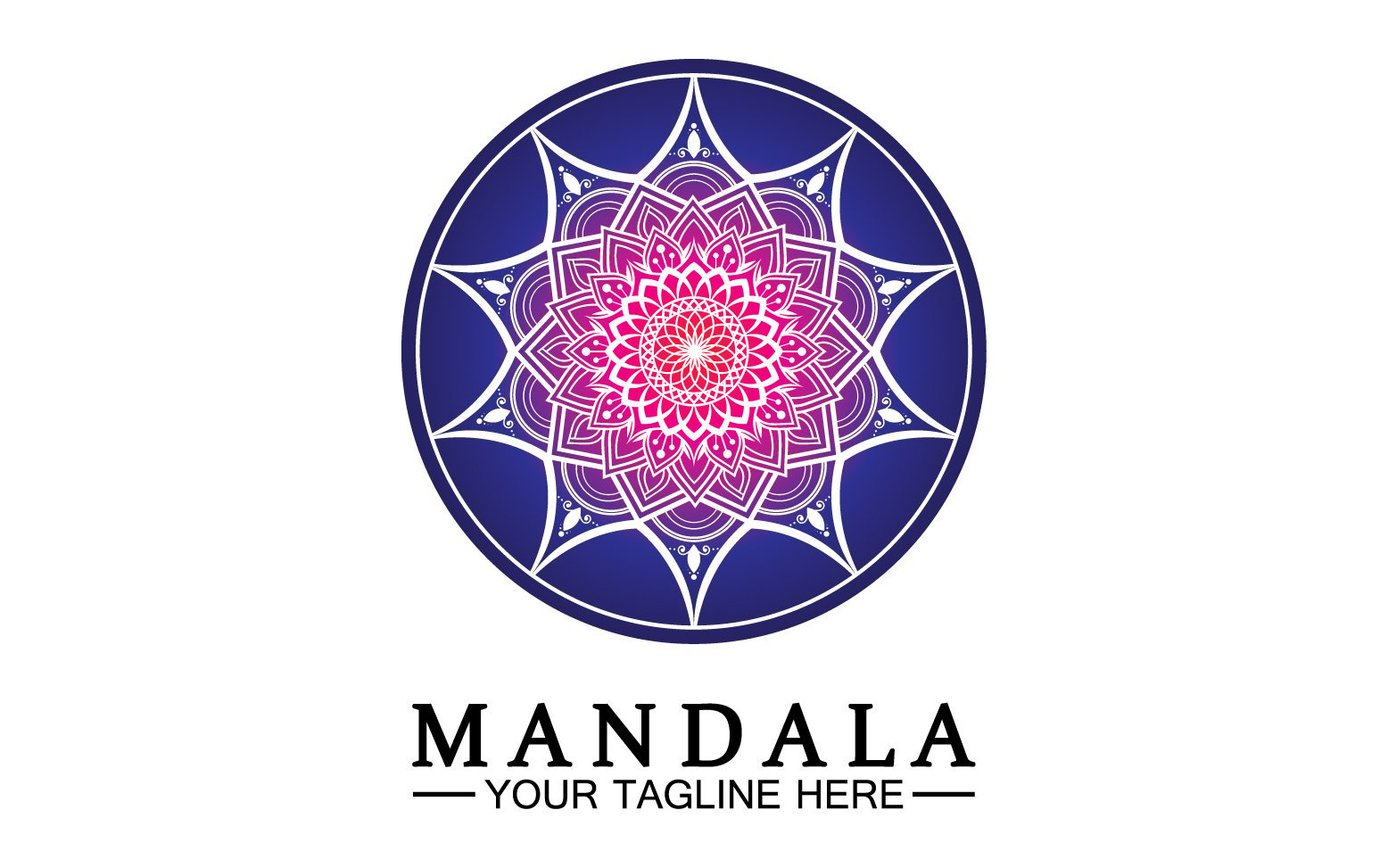 Kit Graphique #383341 Doodle Mandala Divers Modles Web - Logo template Preview