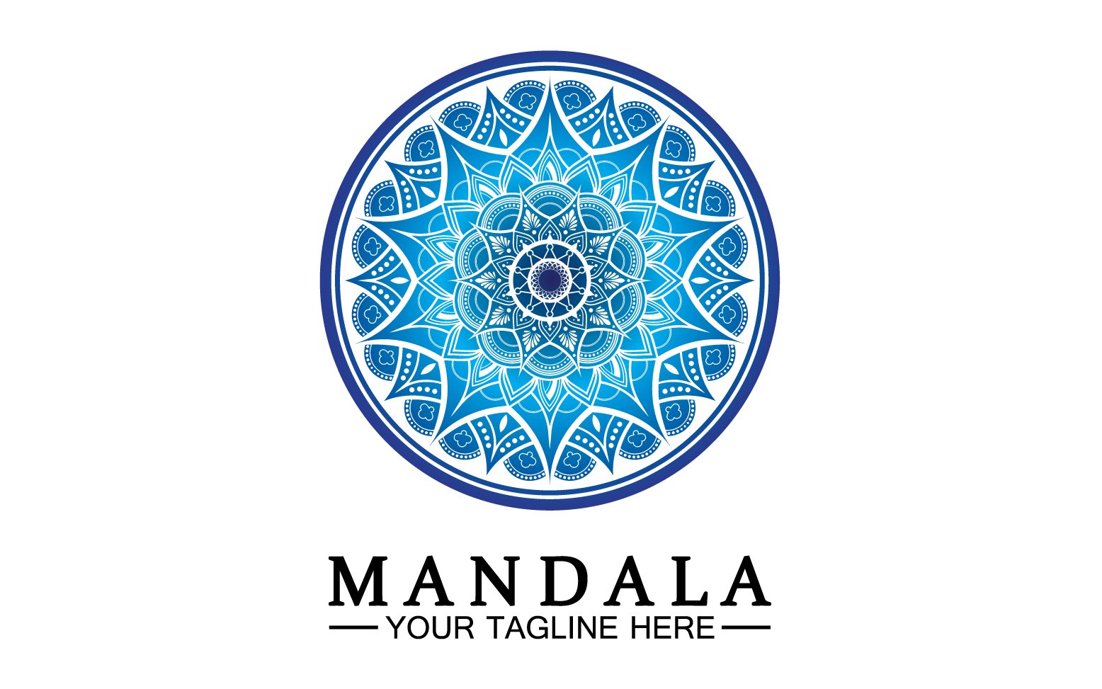 Kit Graphique #383344 Doodle Mandala Divers Modles Web - Logo template Preview
