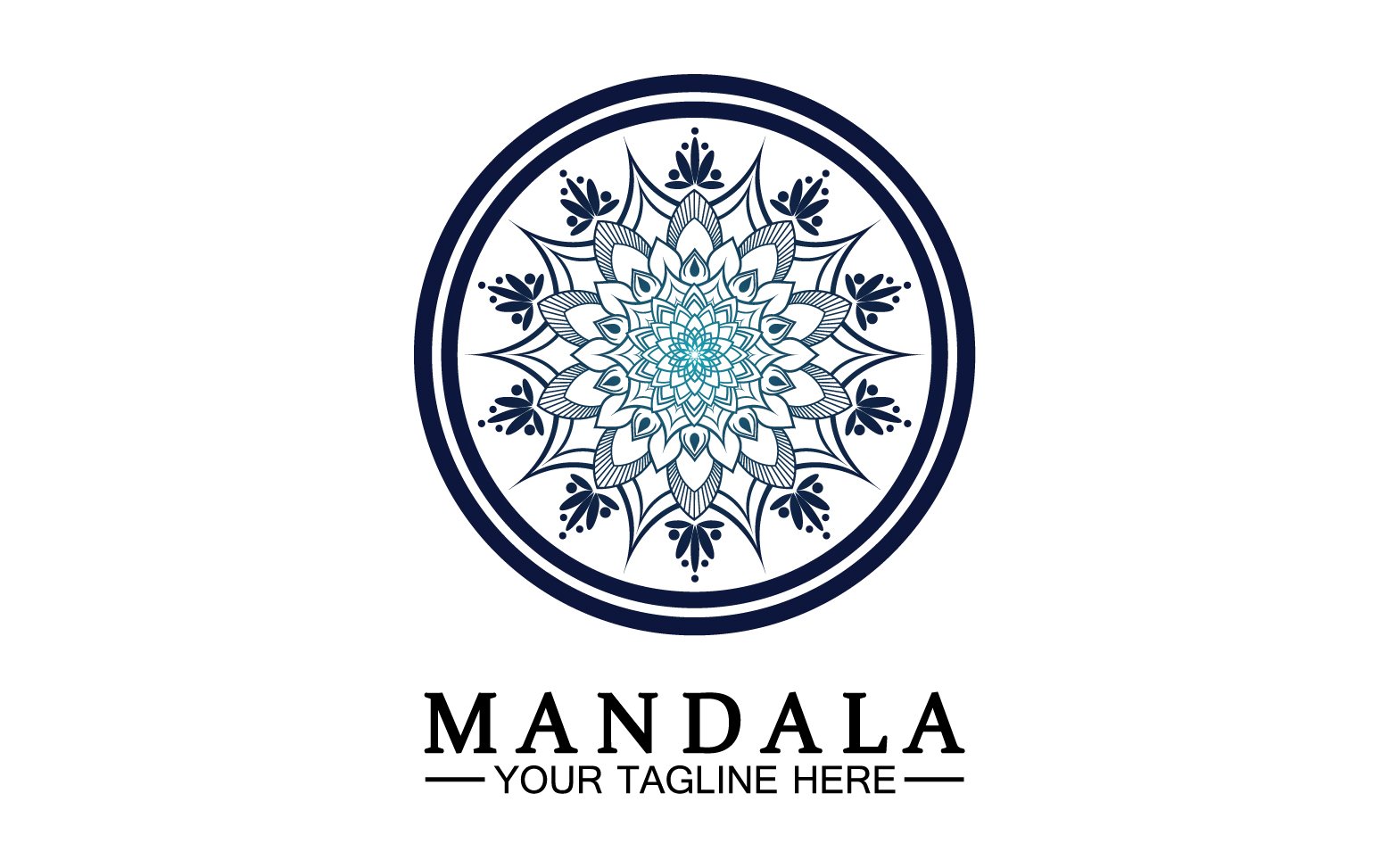 Kit Graphique #383347 Doodle Mandala Divers Modles Web - Logo template Preview