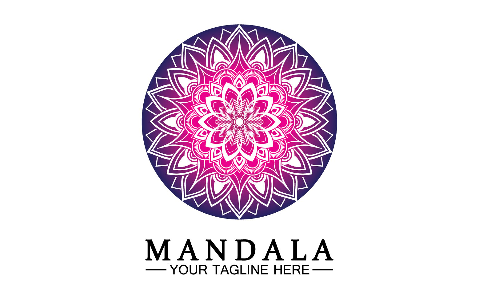 Kit Graphique #383349 Doodle Mandala Divers Modles Web - Logo template Preview