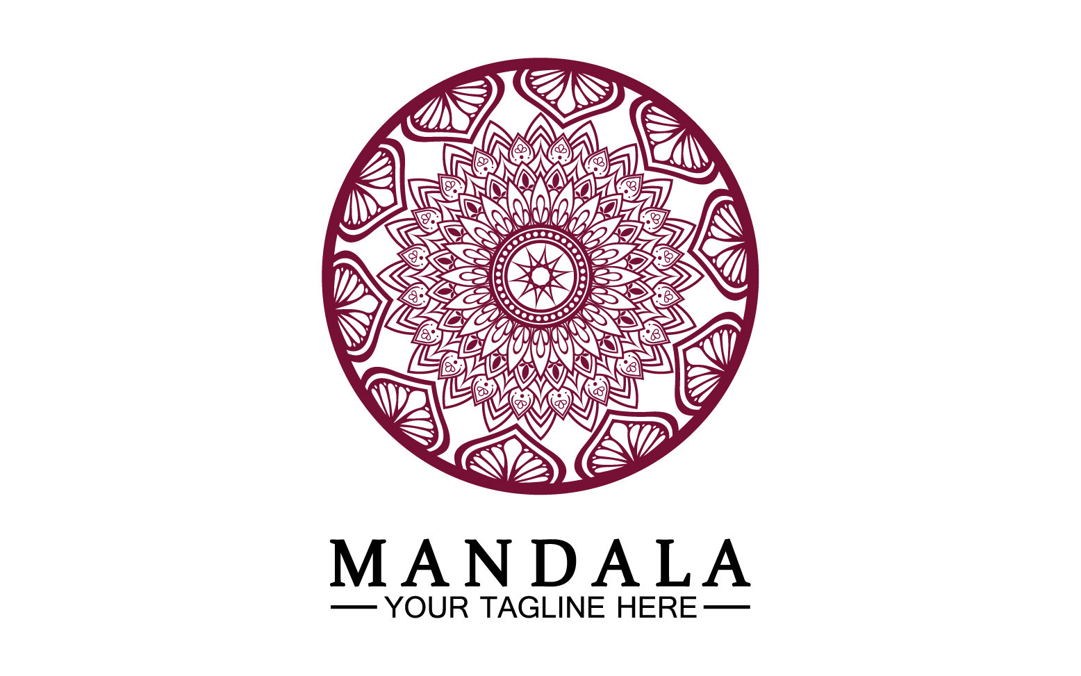 Kit Graphique #383363 Doodle Mandala Divers Modles Web - Logo template Preview