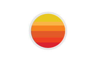 Sun logo simple vector version 20