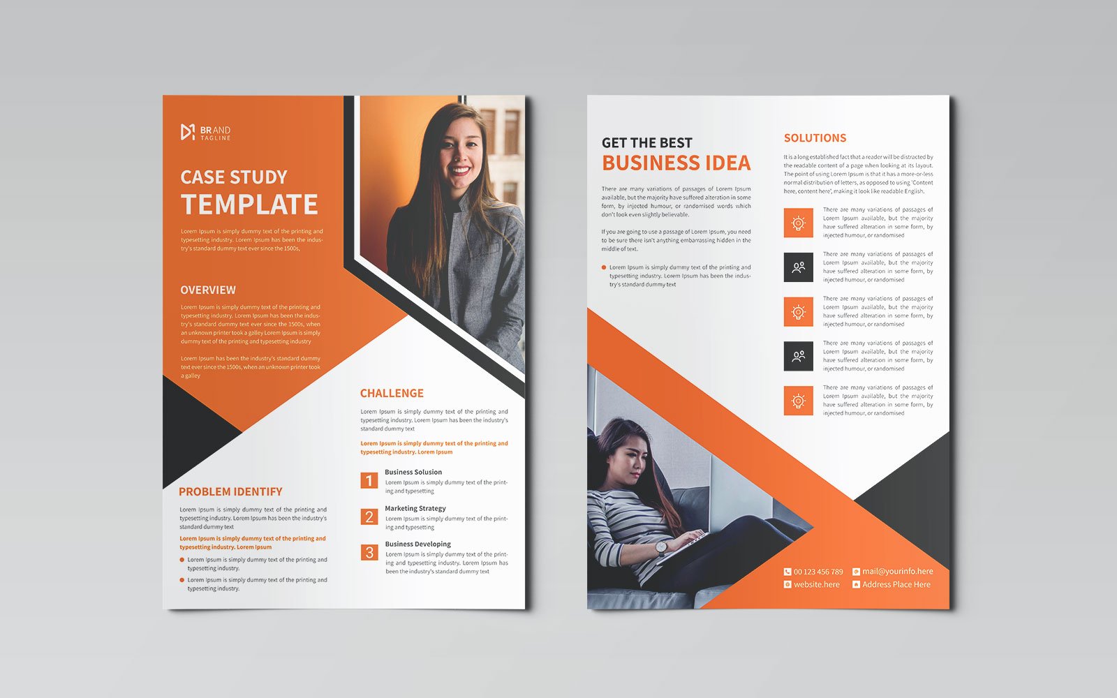 Template #383469 Study Flyer Webdesign Template - Logo template Preview