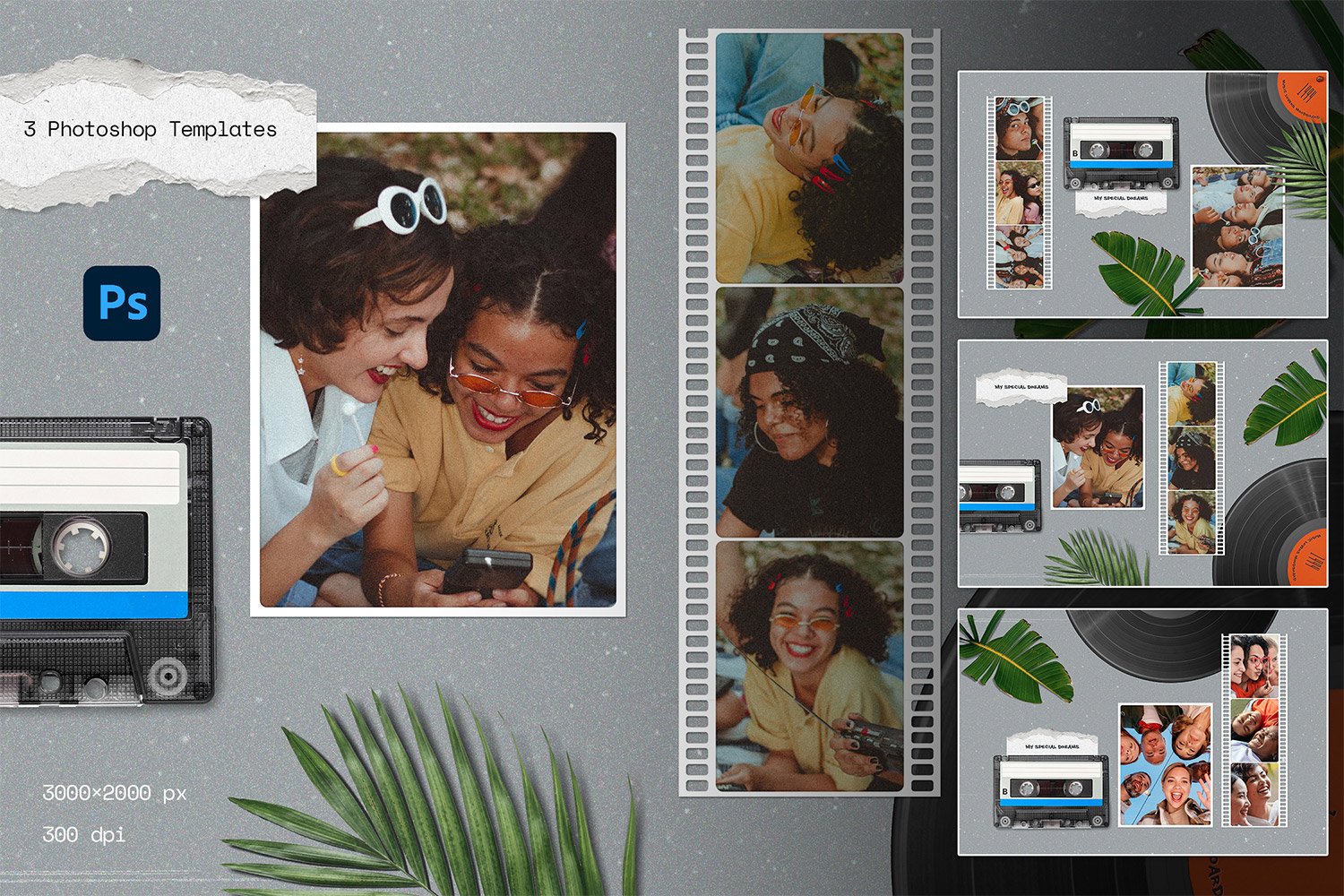 Kit Graphique #383696 Polaroid Photo Divers Modles Web - Logo template Preview