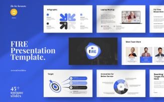 Fire Google Slides Presentation Template