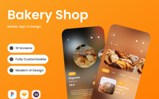 Patisserie - Bakery Shop Mobile App