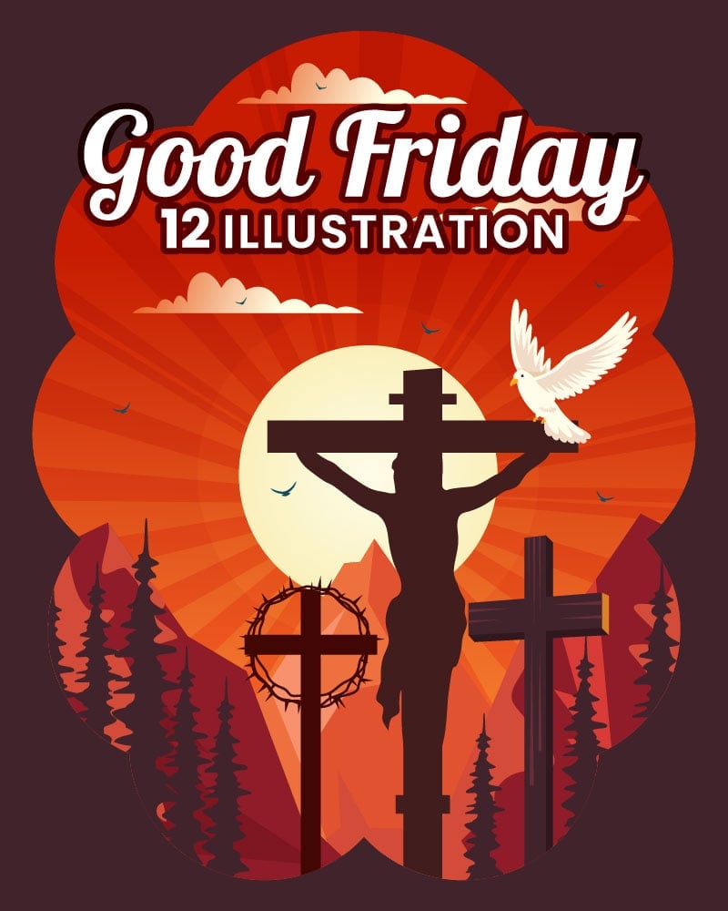 Kit Graphique #383733 Good Friday Divers Modles Web - Logo template Preview