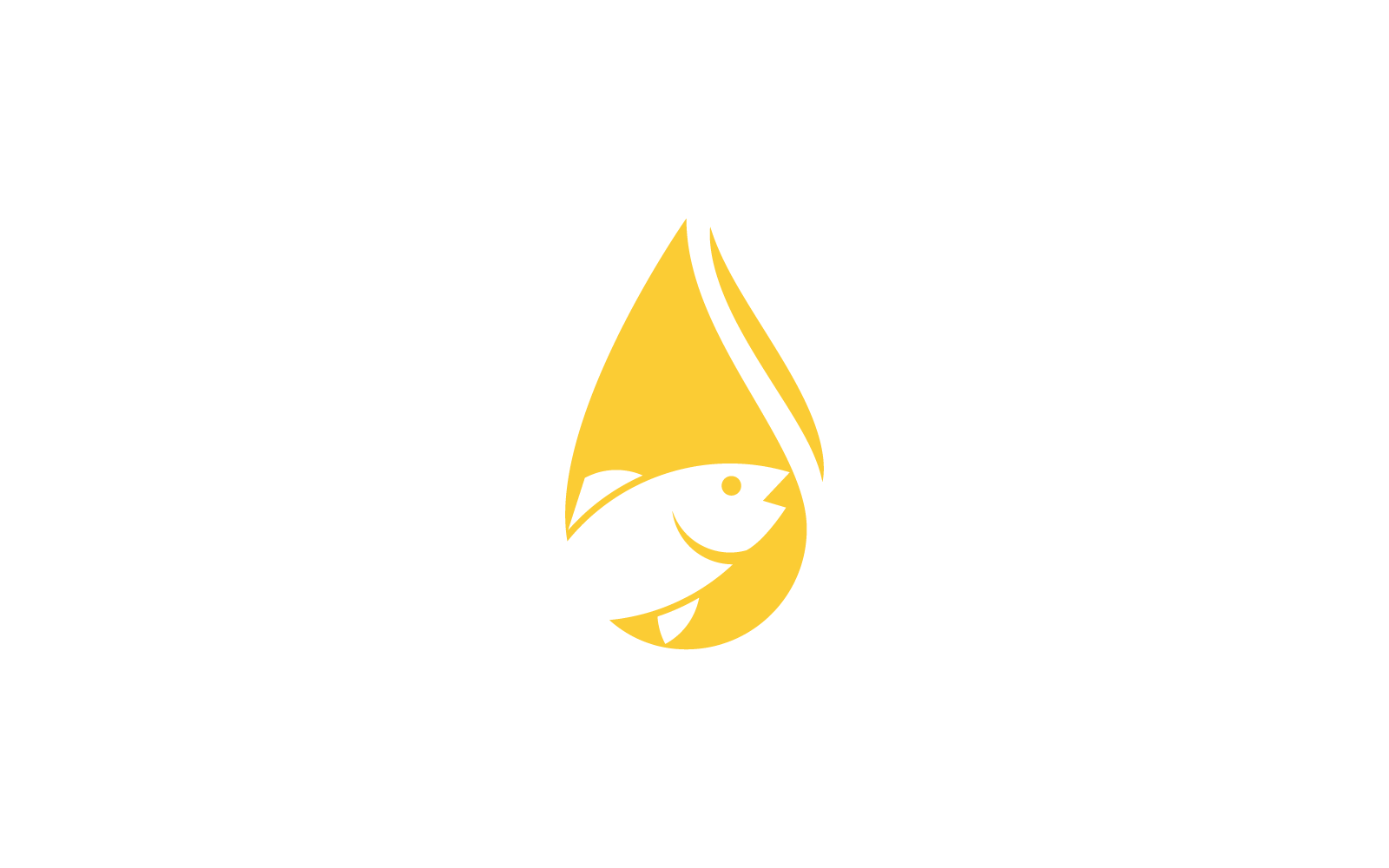 Fish oil logo vector illustration design template