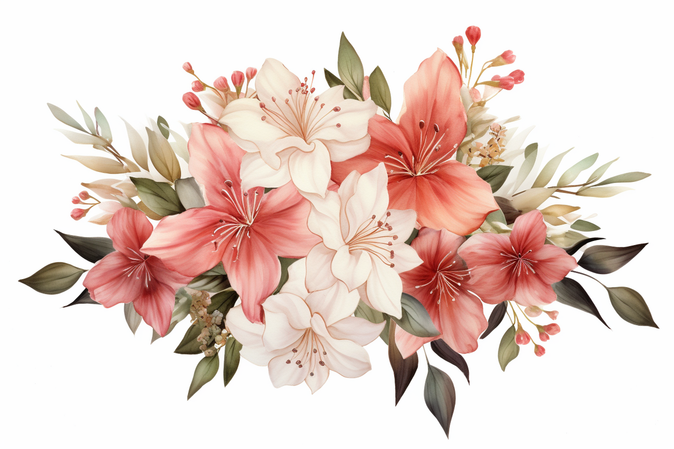 Kit Graphique #383888 Watercolor Floral Divers Modles Web - Logo template Preview