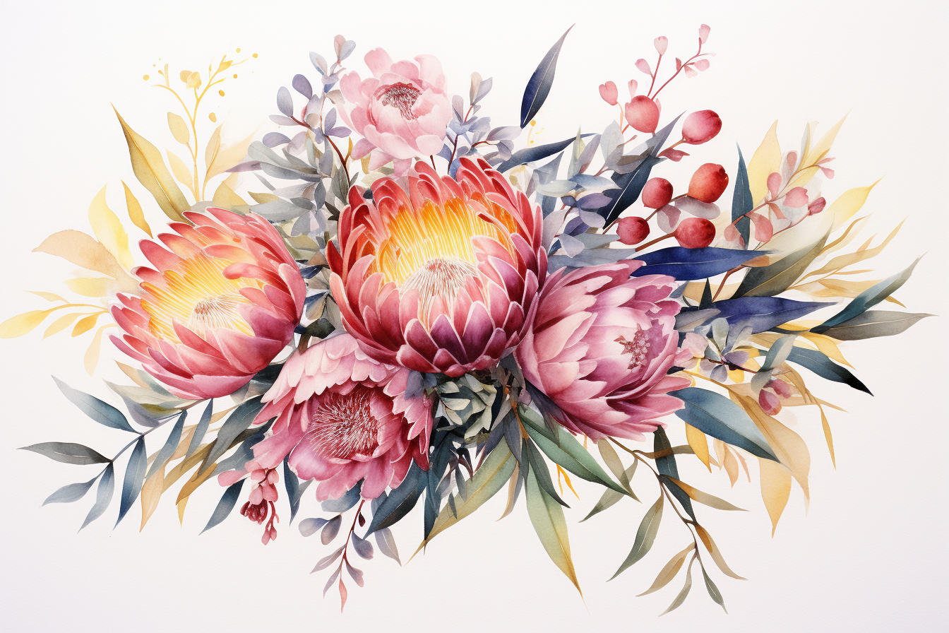 Kit Graphique #383905 Watercolor Floral Divers Modles Web - Logo template Preview