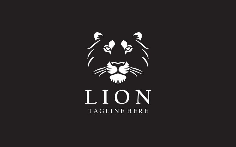 Lion Head Logo Design Template V1 Logo Template