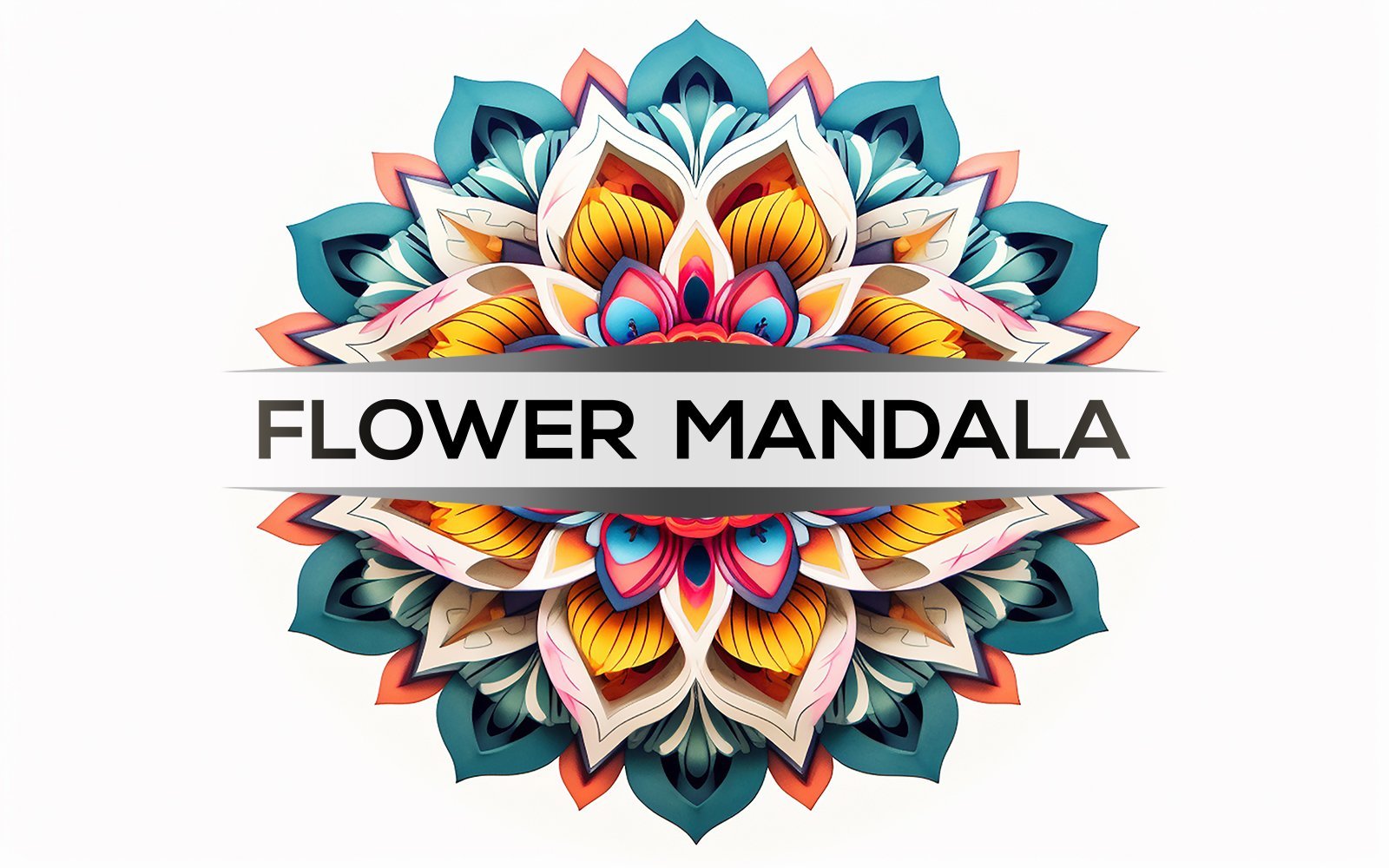 Kit Graphique #384062 Fleur Mandala Divers Modles Web - Logo template Preview