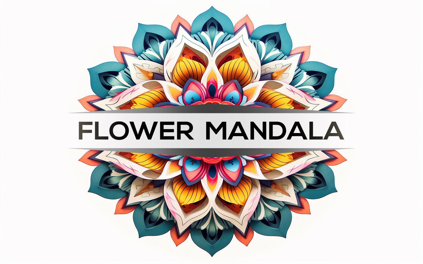 Kit Graphique #384062 Flower Mandala Divers Modles Web - Logo template Preview