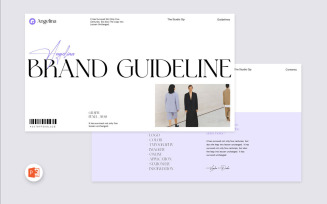 Angelina Brand Guideline PowerPoint Template
