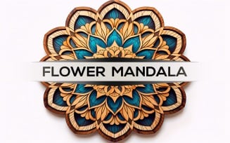 Circle mandala design | flower mandala