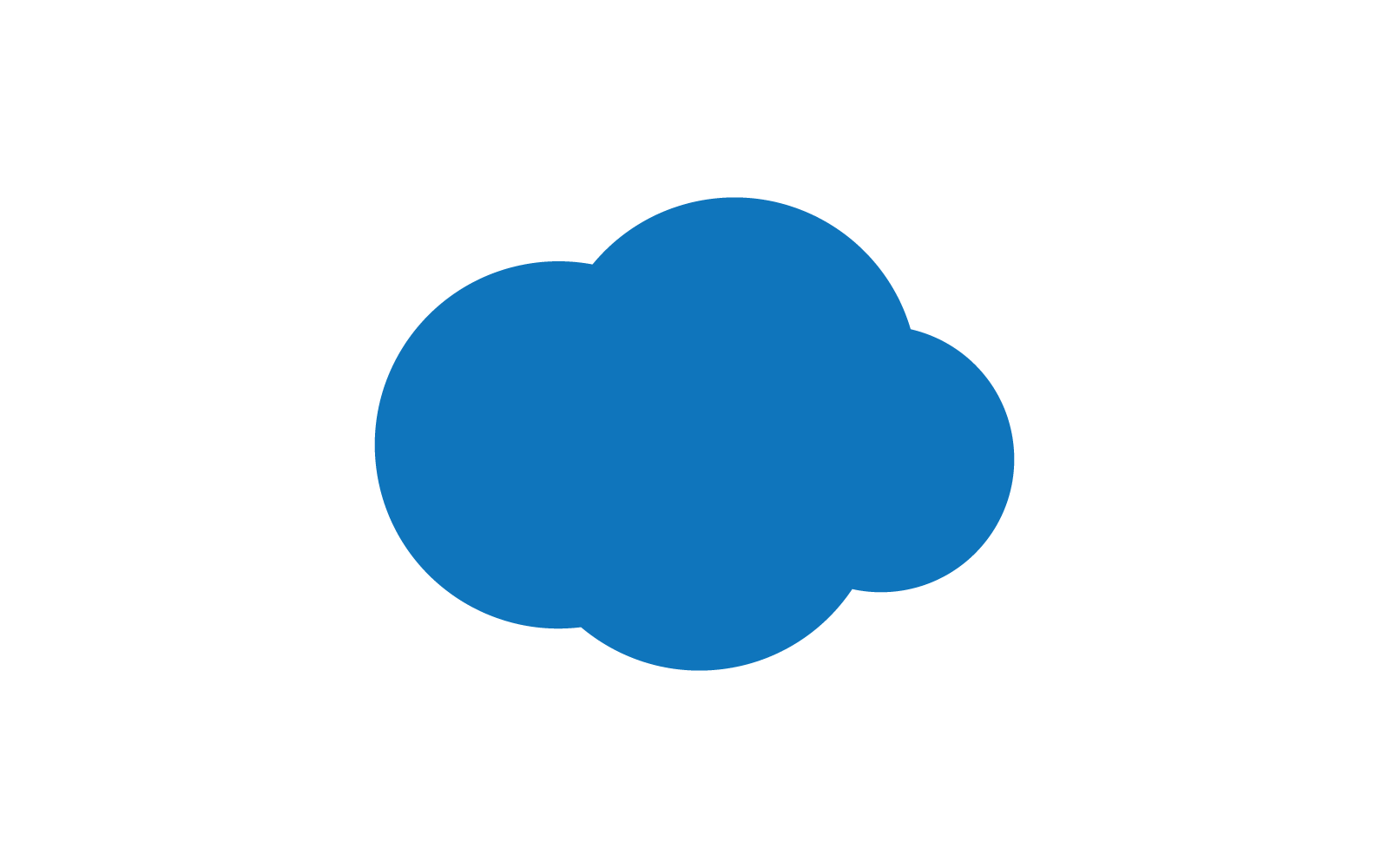 Cloud logo vector illustration template
