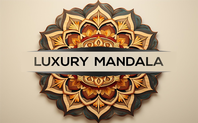 Colorful circle mandala design | Premium mandala design | colorful flower mandala art Illustration