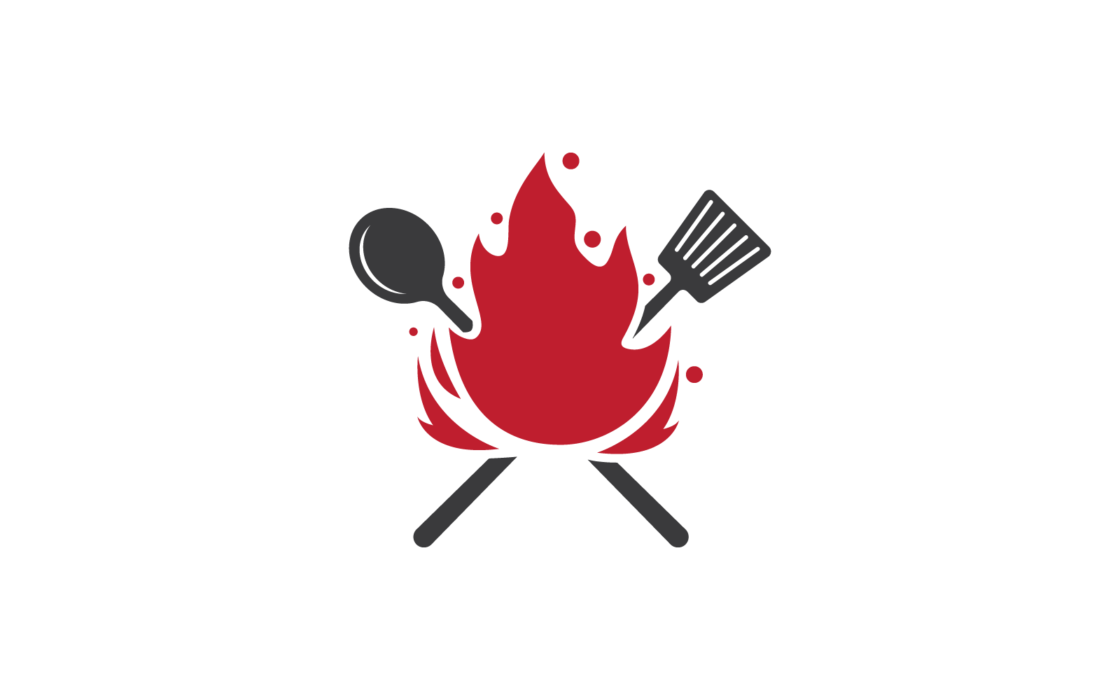 Cooking logo, restaurant logo vector template