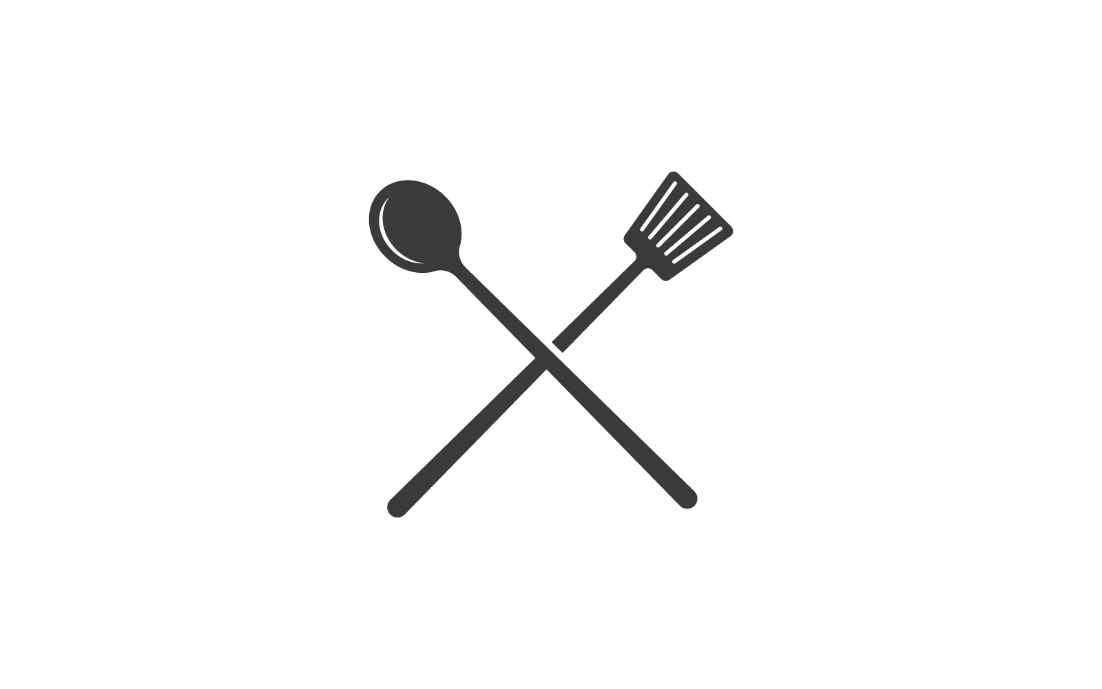 Főzés logó, étterem illusztráció vektor design