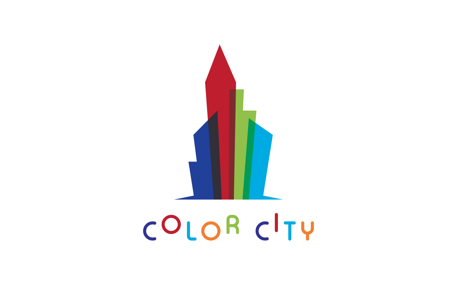 Modern City skyline vector illustration template Logo Template