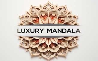 Watercolor mandala design | 3d mandala design | wooden art mandala | Watercolor mandala