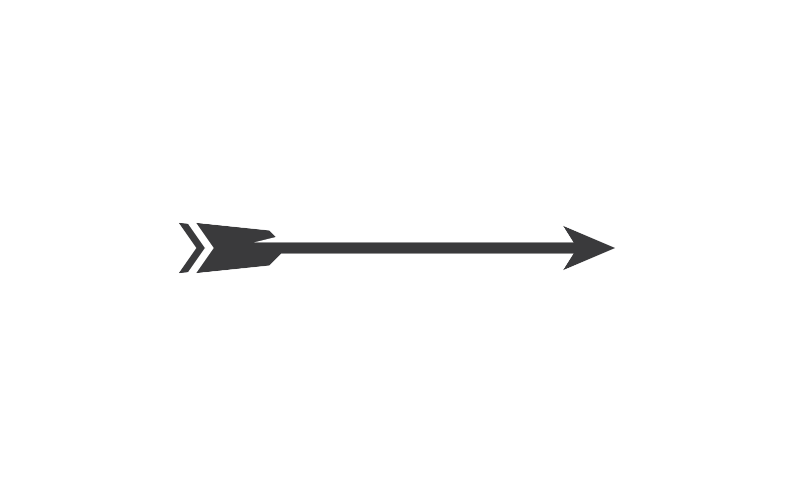 Boogschieten logo illustratie vector sjabloon