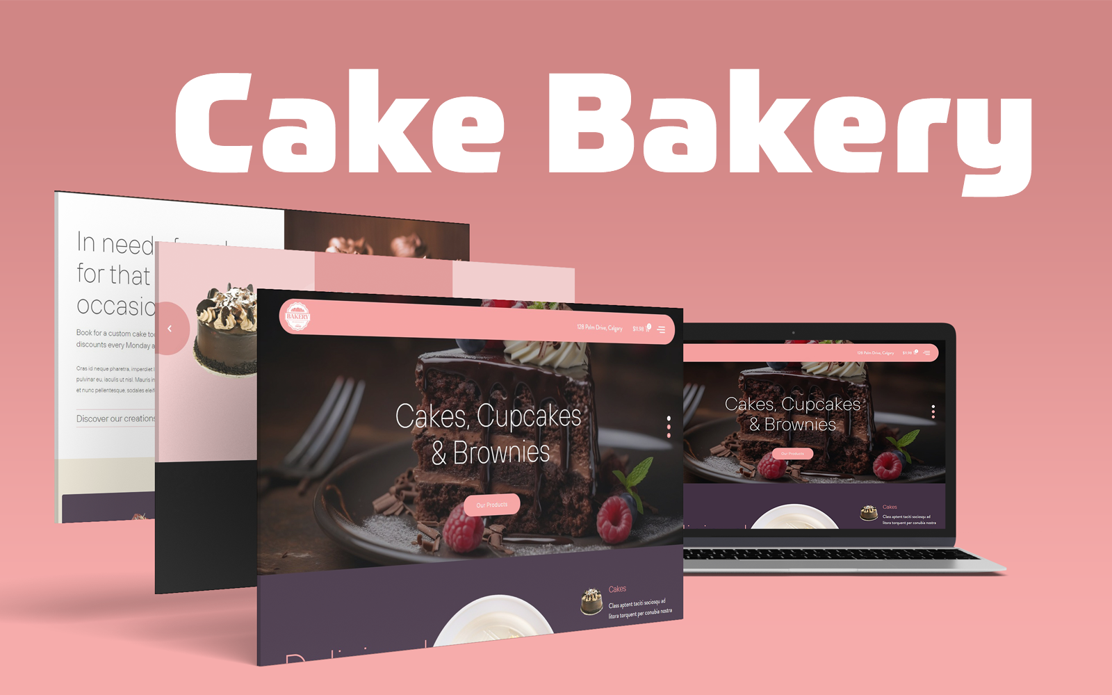 Kit Graphique #384260 Bakery Gateau Divers Modles Web - Logo template Preview