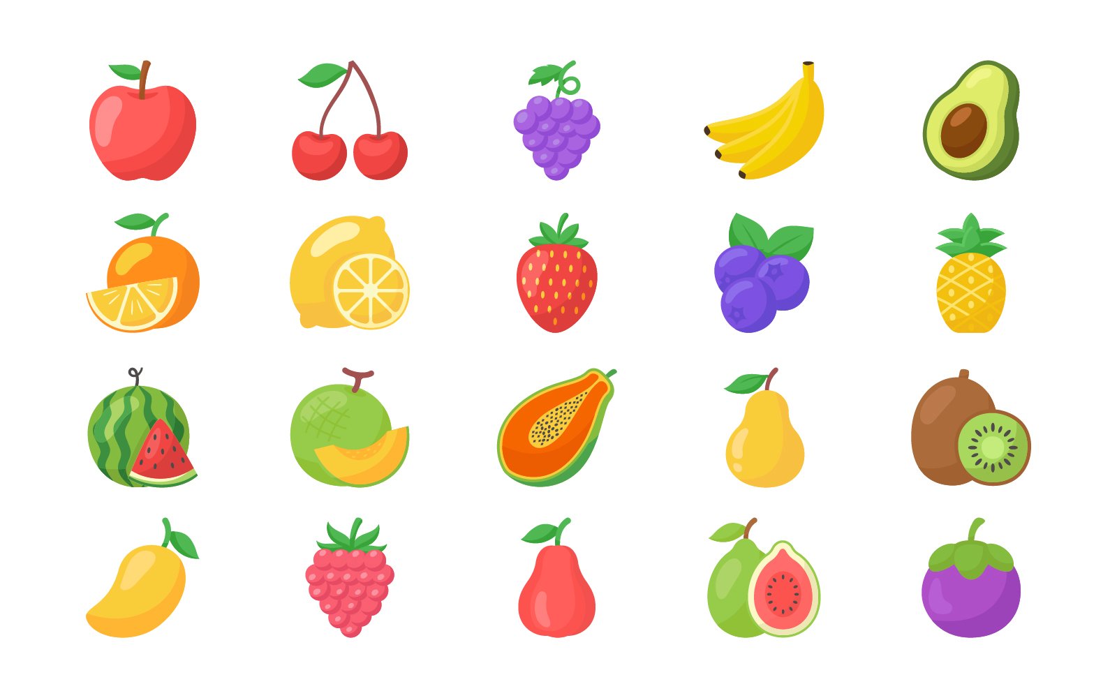 Kit Graphique #384294 Frais Fruit Web Design - Logo template Preview