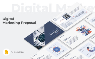 Digital Marketing Proposal Google Slides Presentation Template