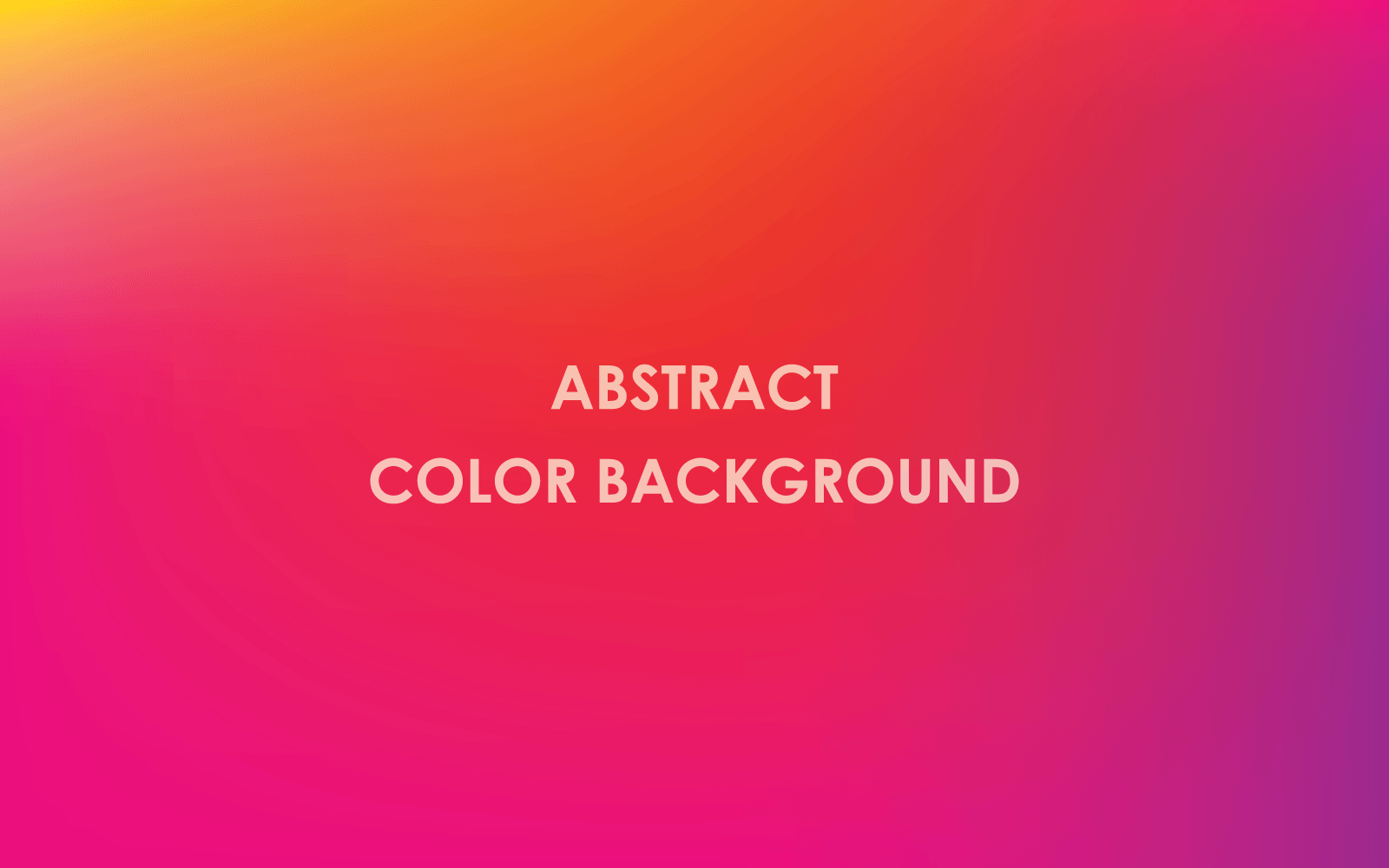 Abstract blurred gradient mesh background flat design