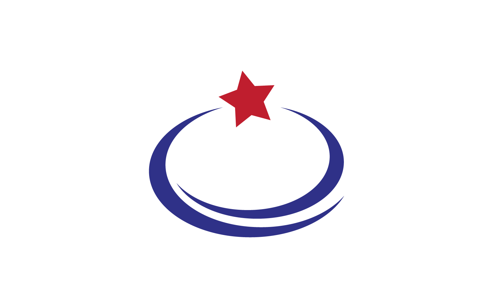 Design de ilustração vetorial do logotipo da estrela