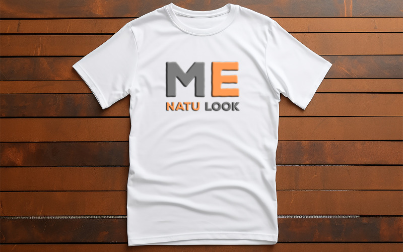 T-shirt mockup | White t-shirt mockup | man t-shirt logo mockup Product Mockup