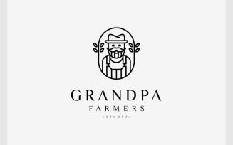 Farmer Farm Agriculture Logo