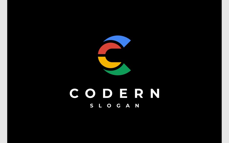 Letter C Modern Monogram Logo Logo Template