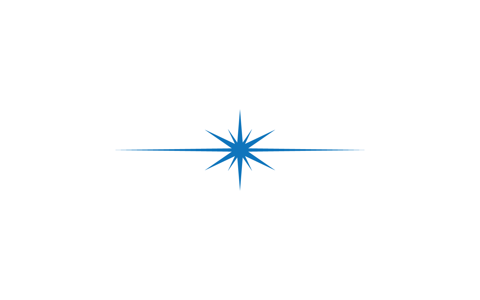 Projekt ilustracji szablonu logo kompasu