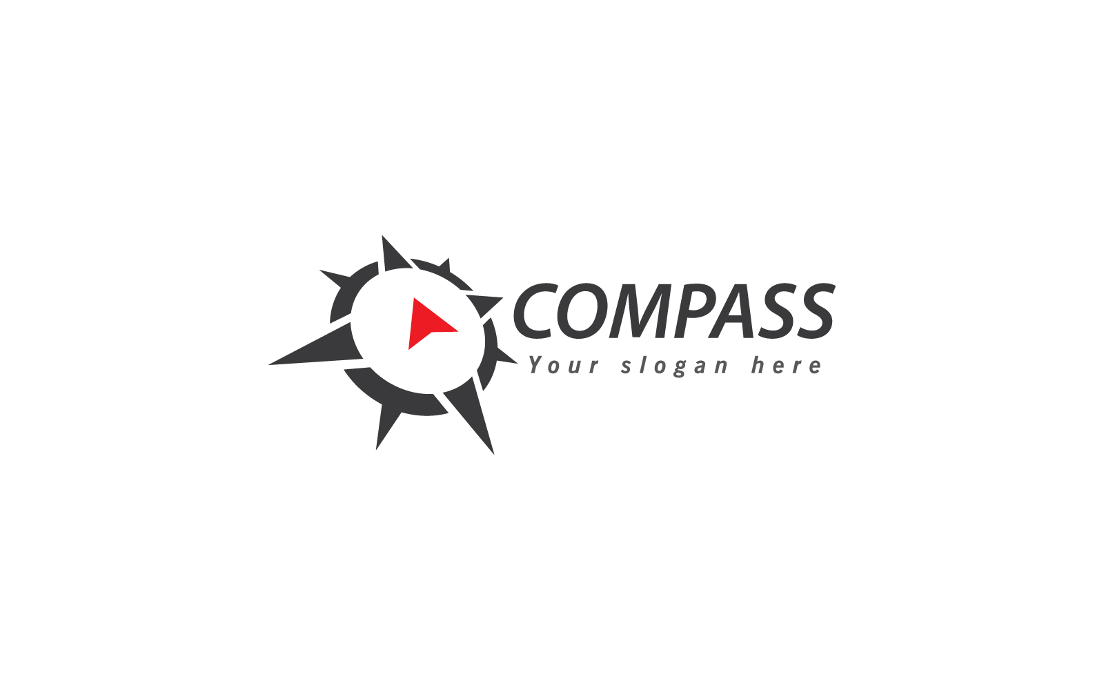 Compass Logo vector icon template illustration design