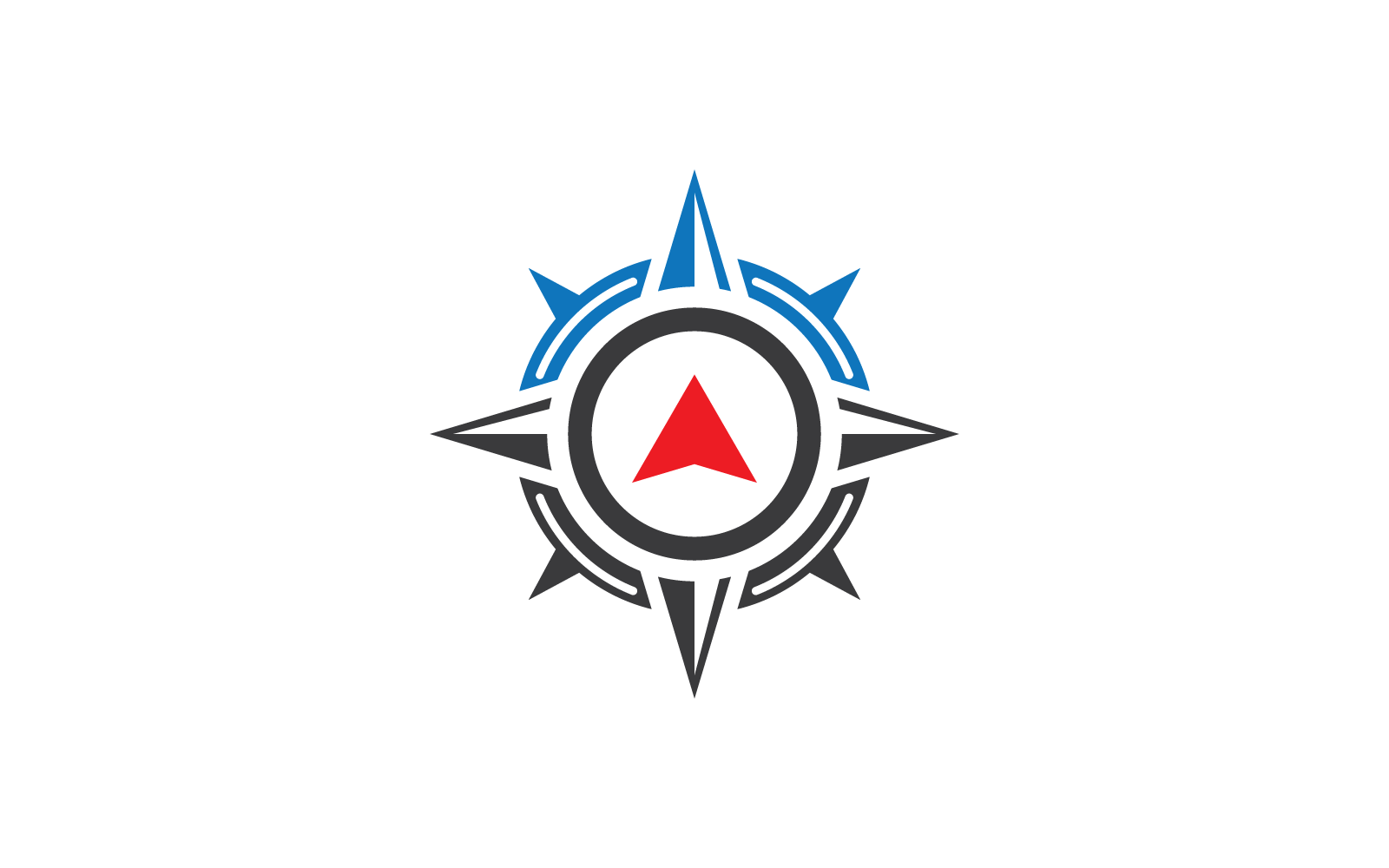 Compass Logo  vector template illustration design