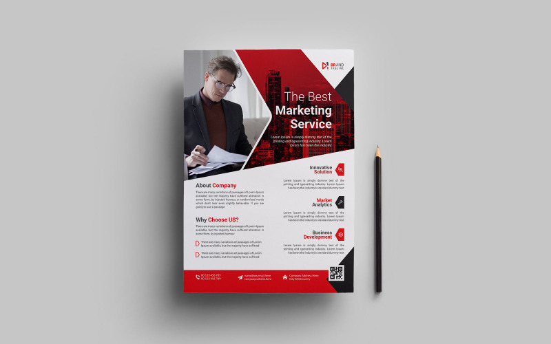 Creative and modern business flyer or poster design Corporate Identity