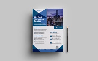 Creative and modern corporate business flyer template