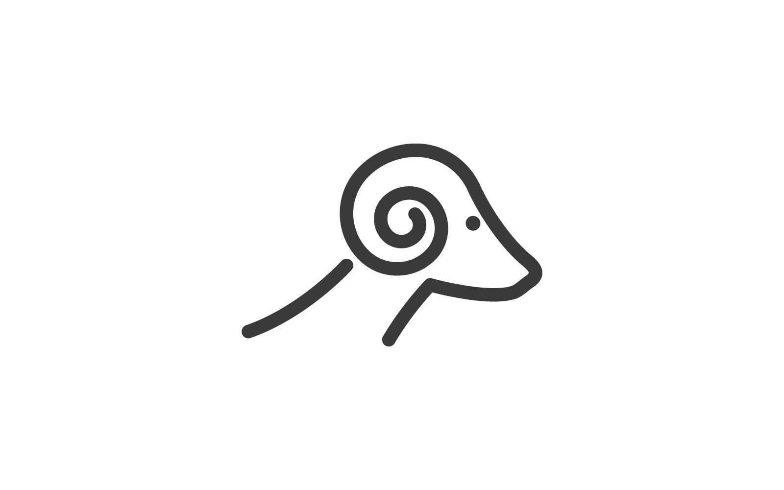 Goat and sheep illustration logo template vector design