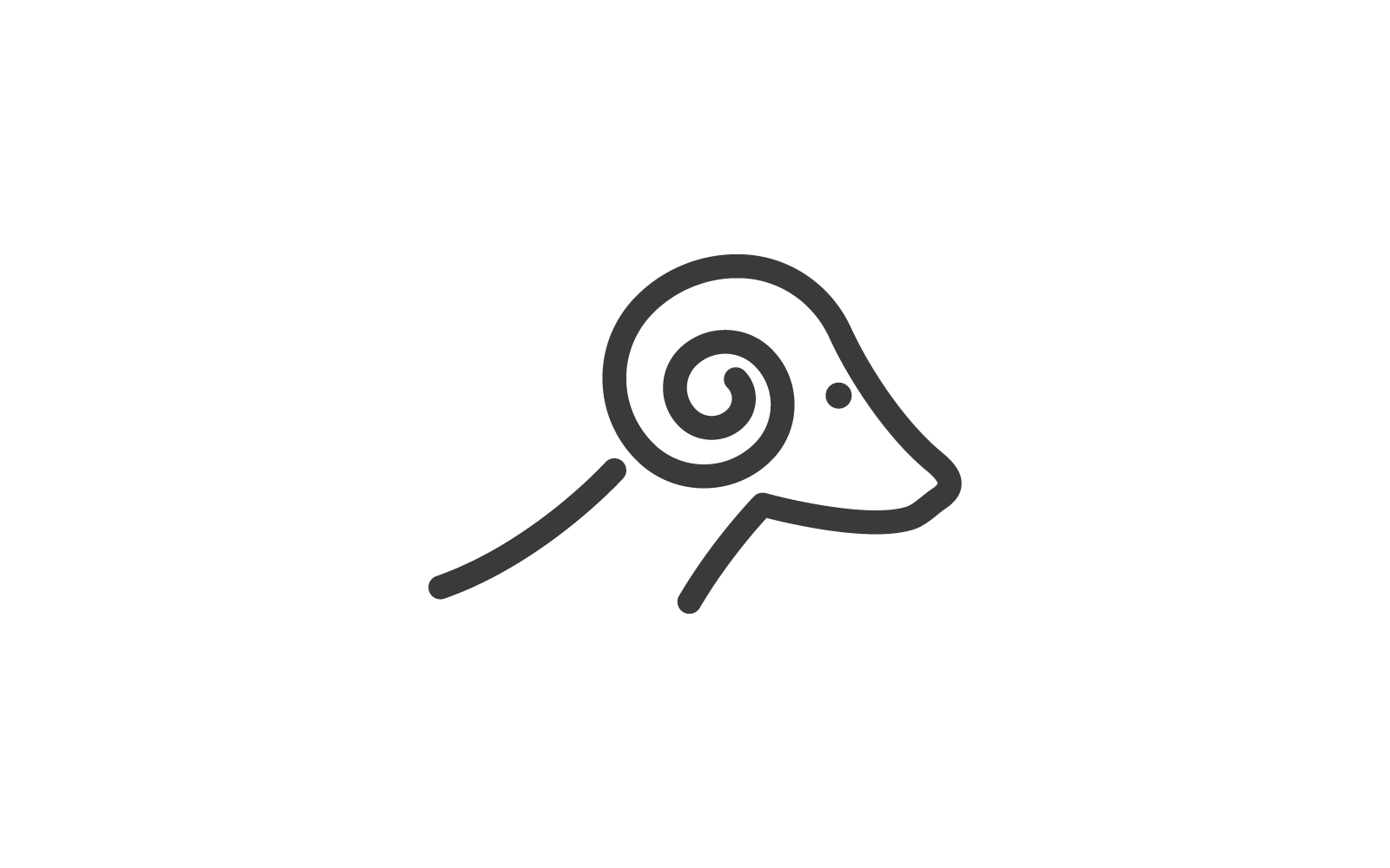 Modèle de logo d'illustration de chèvre et de mouton, création vectorielle