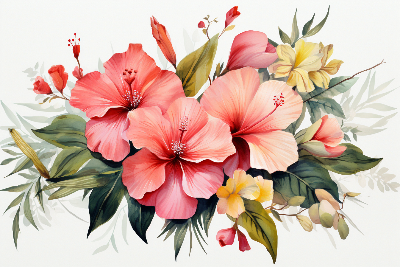 Kit Graphique #384760 Watercolour Bouquets Divers Modles Web - Logo template Preview