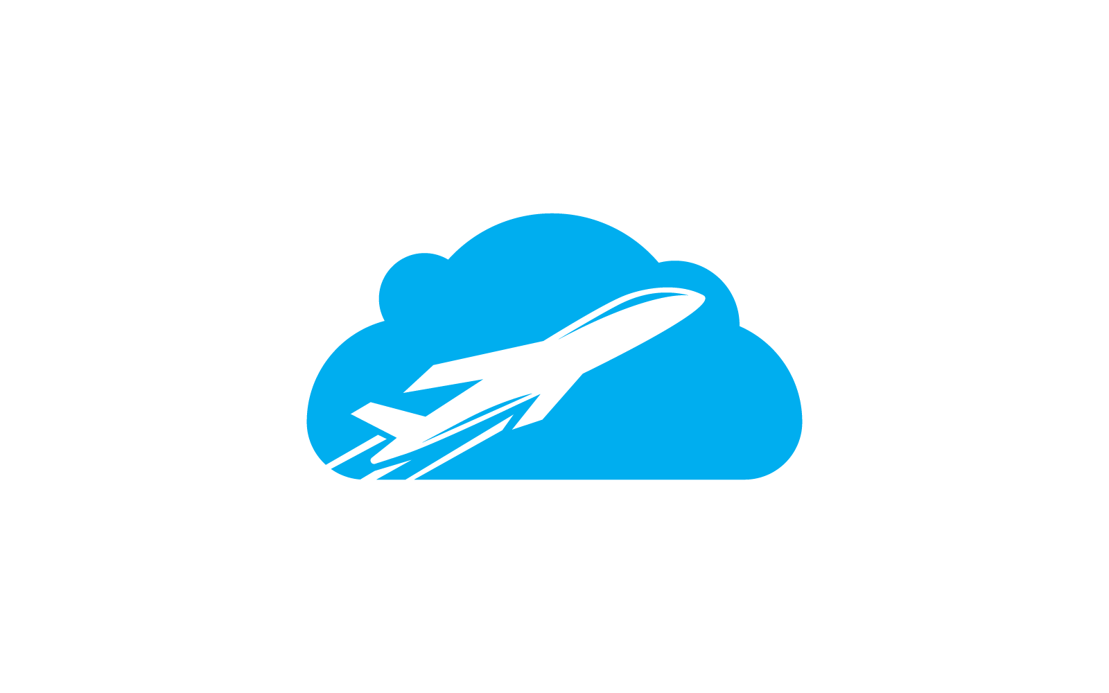Air Plane illustration logo vector icon template